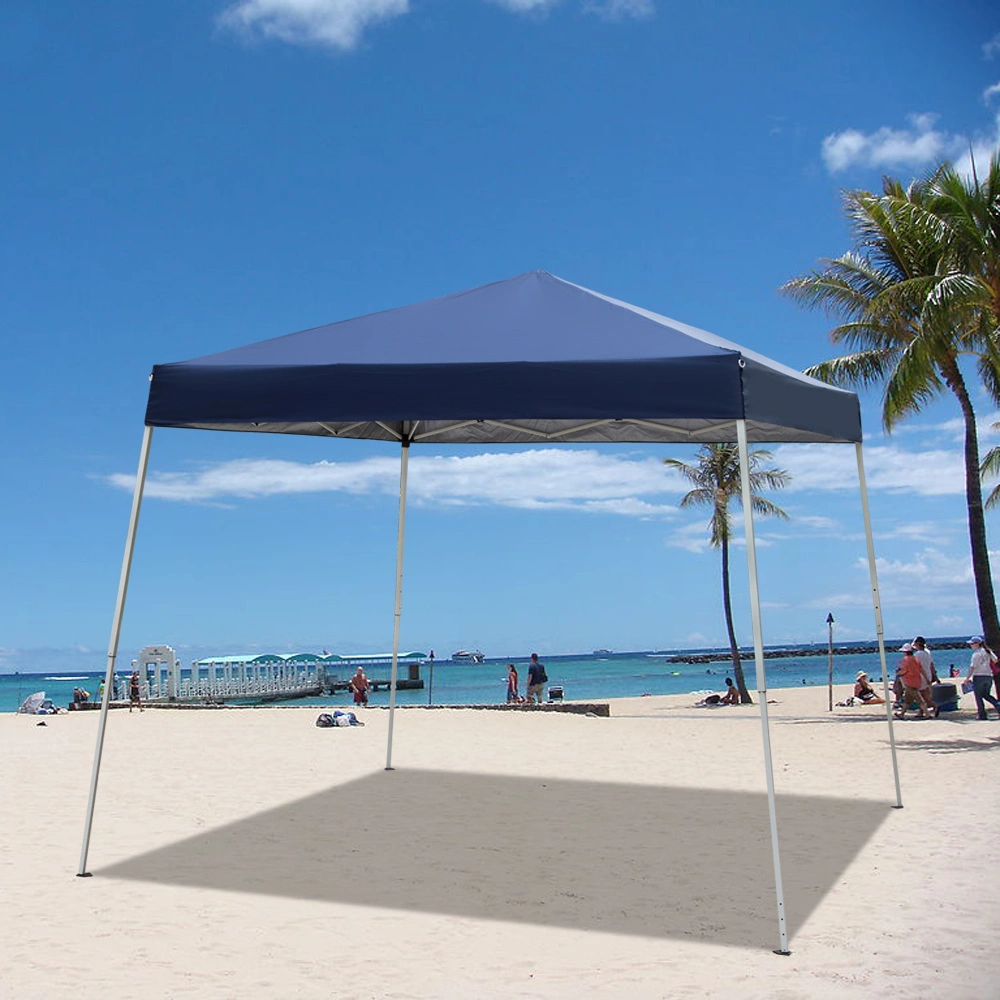 8*8ft Portable Home Use Waterproof Folding Tent Blue view 78
