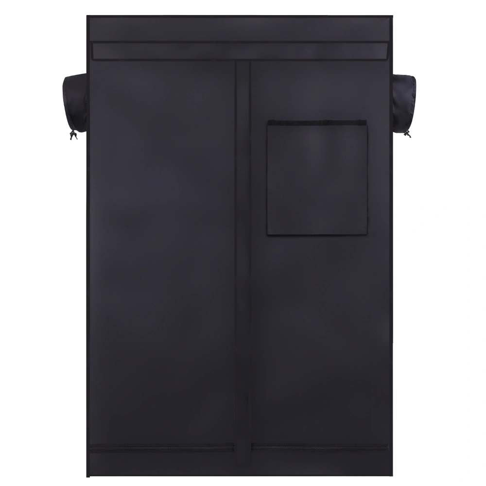 LY-120x60x180cm Black Hydroponic Plant Grow Tent - Dismountable Indoor Garden Tent with Window view 2