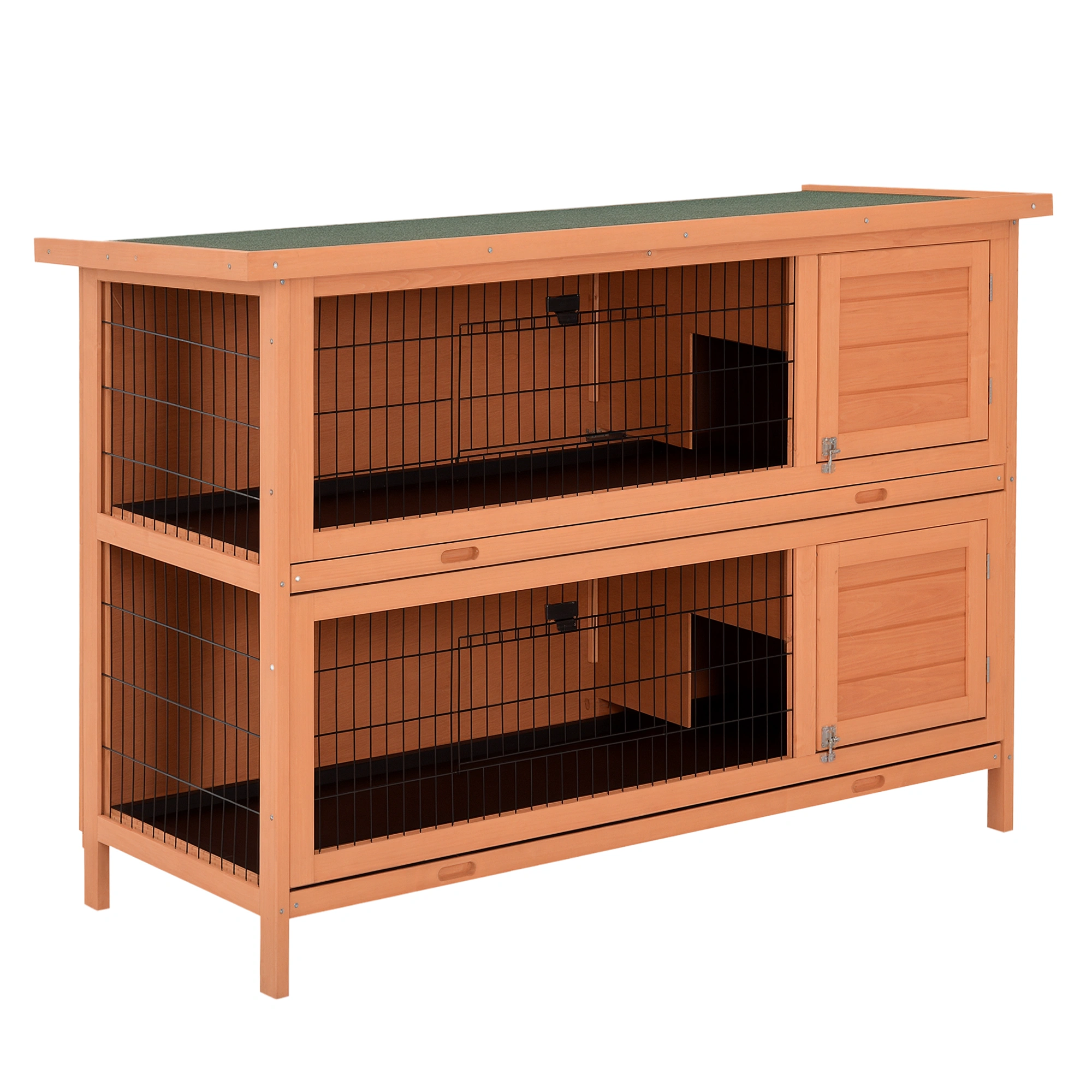 Wooden Rabbit Cage view 7