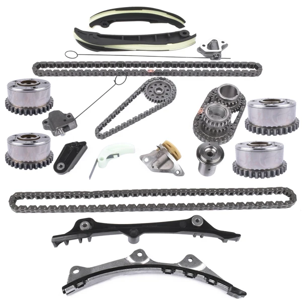 Timing Chain VVT Gear Kit Fits Chrysler Town & Country Dodge Jeep Ram 1500 3.6L 5184356AE 05184356AD 05184357AE view 3