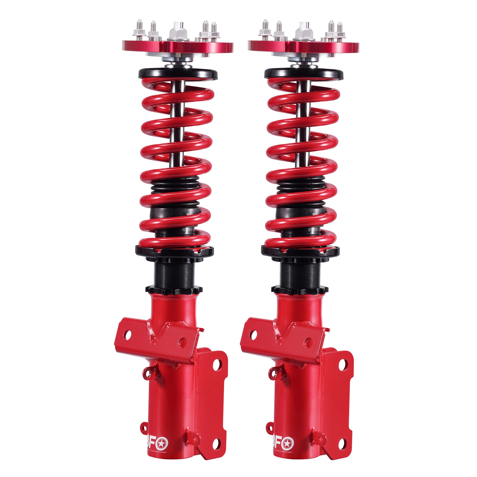 Adjustable Coilover Suspension Kit for Ford Mustang 2005-2014 Convertible Coupe 2-Door - Lowering Spring Shocks Set