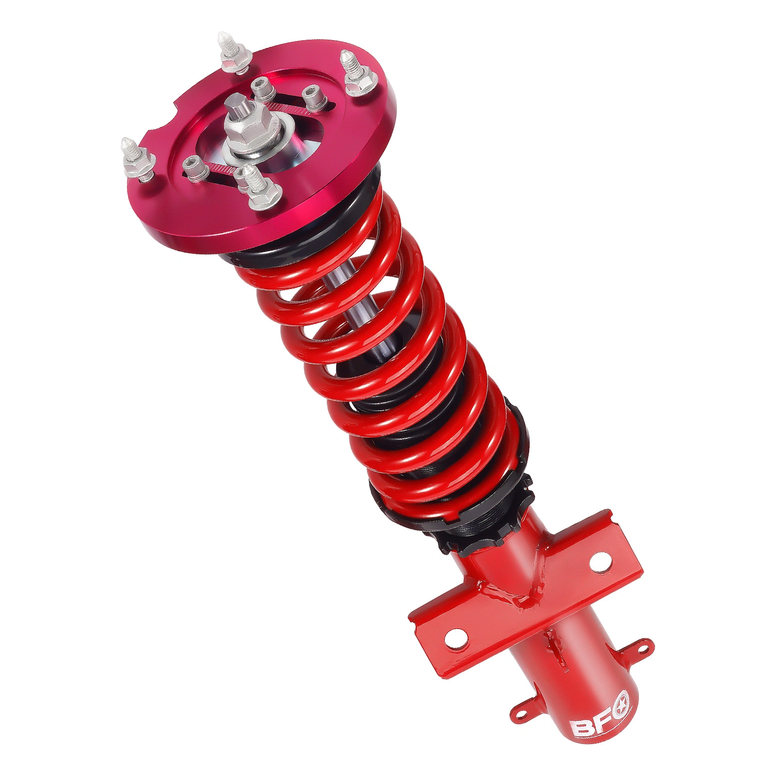 Adjustable Coilover Suspension Kit for Ford Mustang 2005-2014 Convertible Coupe 2-Door - Lowering Spring Shocks Set view 4