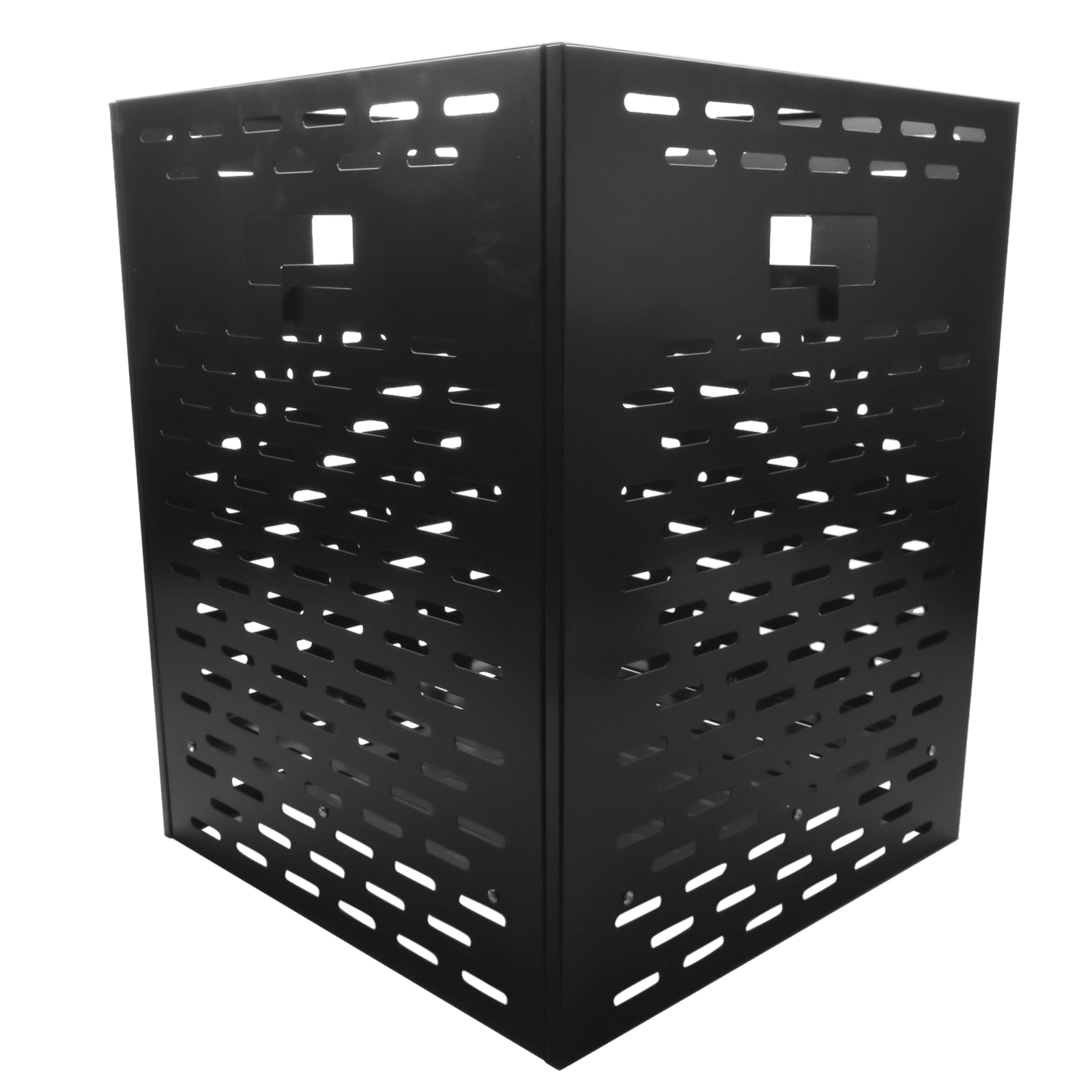 Burn Barrel with Bottom Board - 22x22x30 Outdoor Incinerator Drum, Low Smoke Metal Trash Burner for Yard Waste, Leaves, Paper & Wood view 5