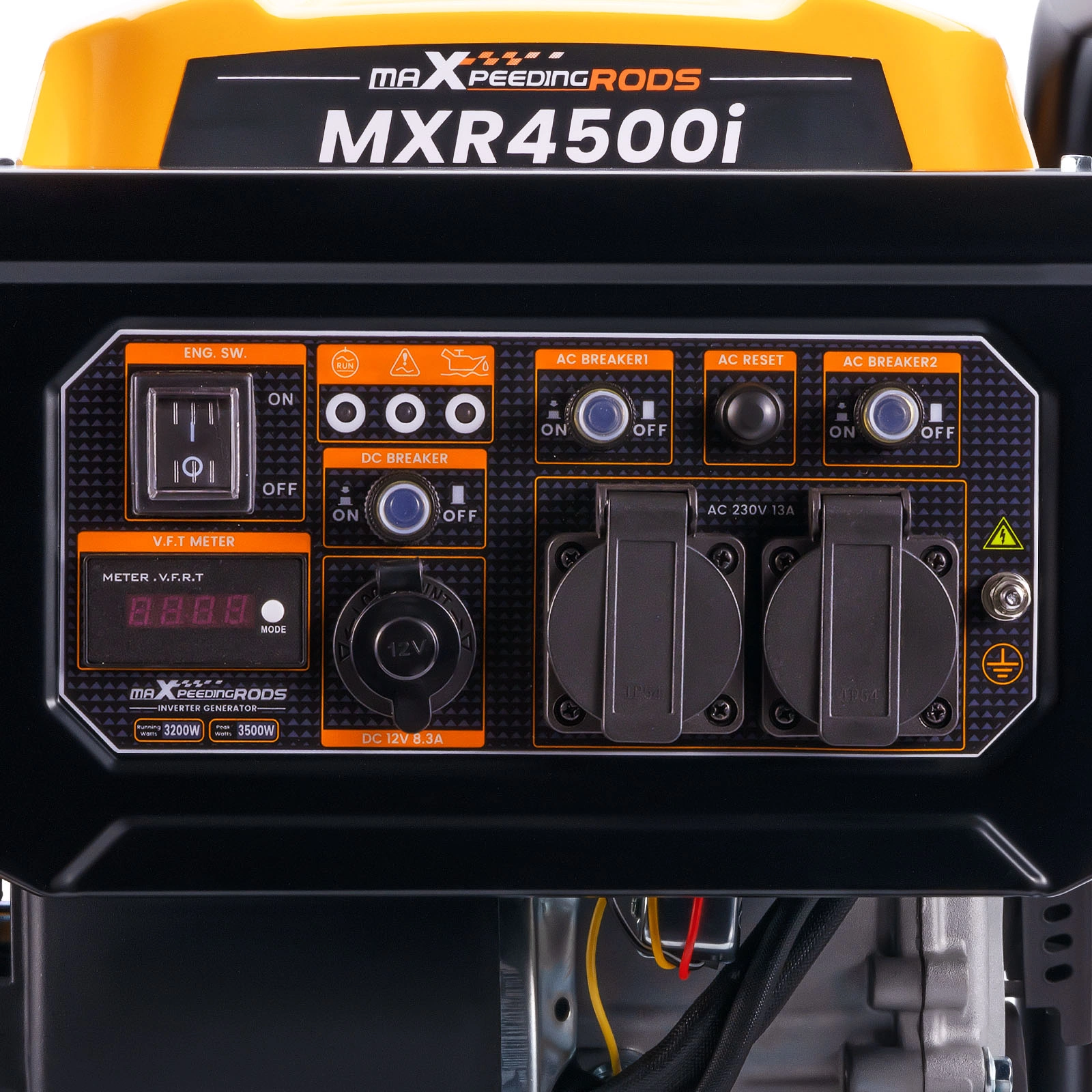 3500W Petrol Inverter Generator 4-Stroke Lightweight 26KG Portable for Camping Outdoor view 4