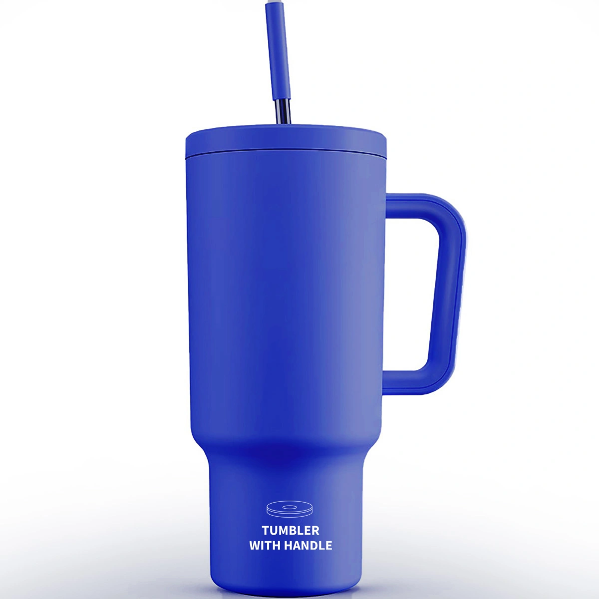 20oz Extra Large Vacuum Insulated Travel Mug - Double Wall Thermal Coffee Cup Leak Proof with Non-Slip Grip, Hot Cold Drink Holder for Work, Outdoor Adventure, Road Trip, Camping