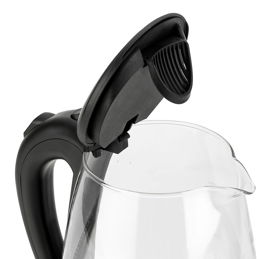 Electric Glass Kettle 1.8L 1200W 110V, HD-1857-A Boiling Water Pot with LED Light, Auto Shut-Off, US Plug view 10