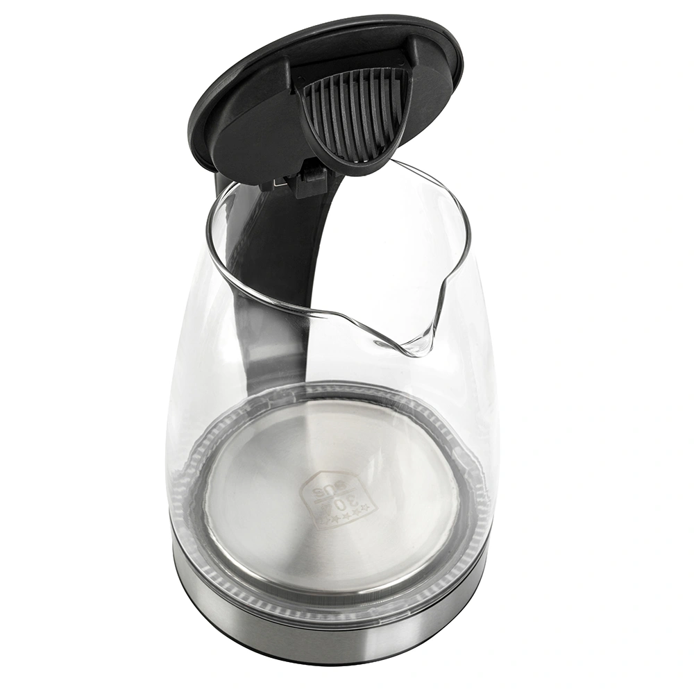 Electric Glass Kettle 1.8L 1200W 110V, HD-1857-A Boiling Water Pot with LED Light, Auto Shut-Off, US Plug view 29