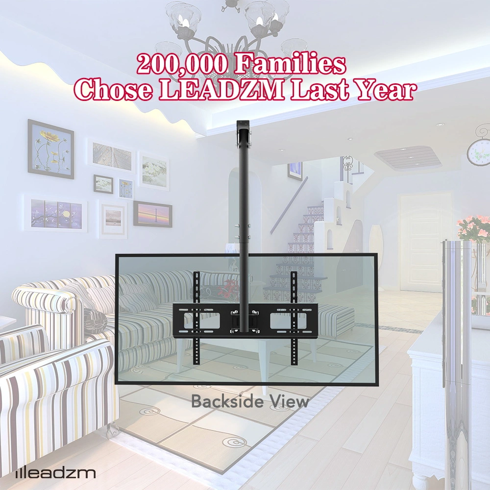TMC-7006 Ceiling Mount TV Wall Bracket Roof Rack Pole Retractable For 32"-70" Flat Screen view 12