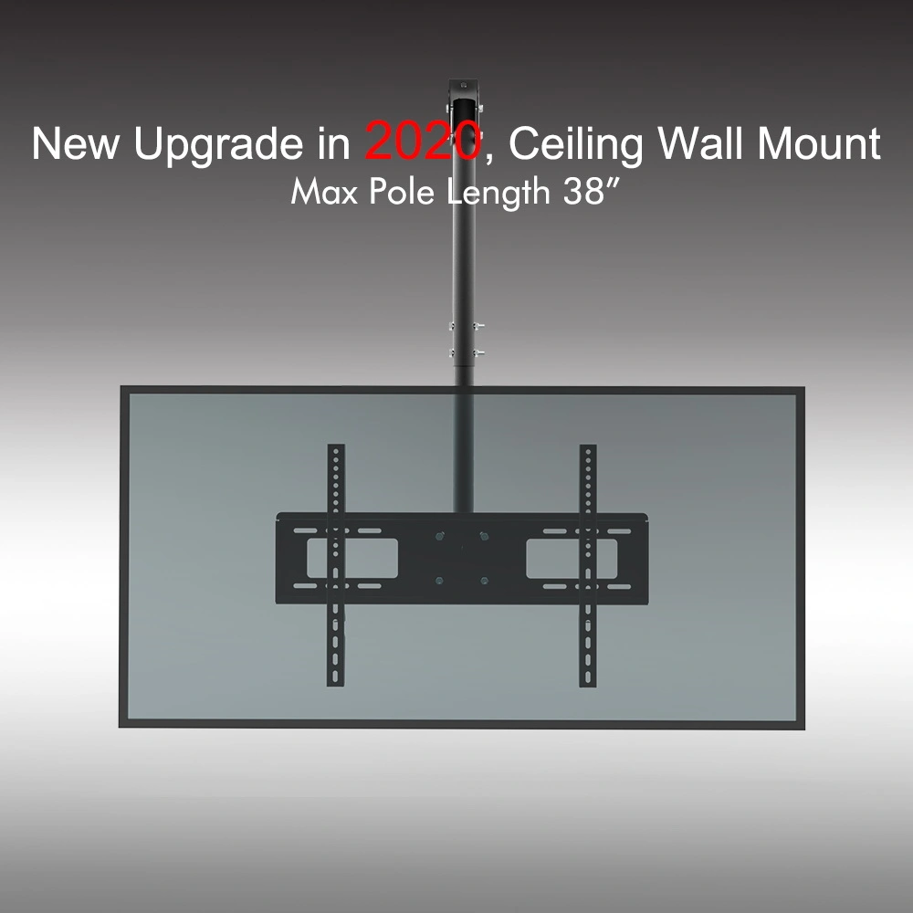 TMC-7006 Ceiling Mount TV Wall Bracket Roof Rack Pole Retractable For 32"-70" Flat Screen view 3
