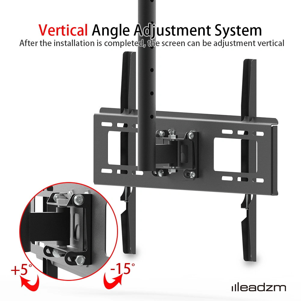 TMC-7006 Ceiling Mount TV Wall Bracket Roof Rack Pole Retractable For 32"-70" Flat Screen view 4