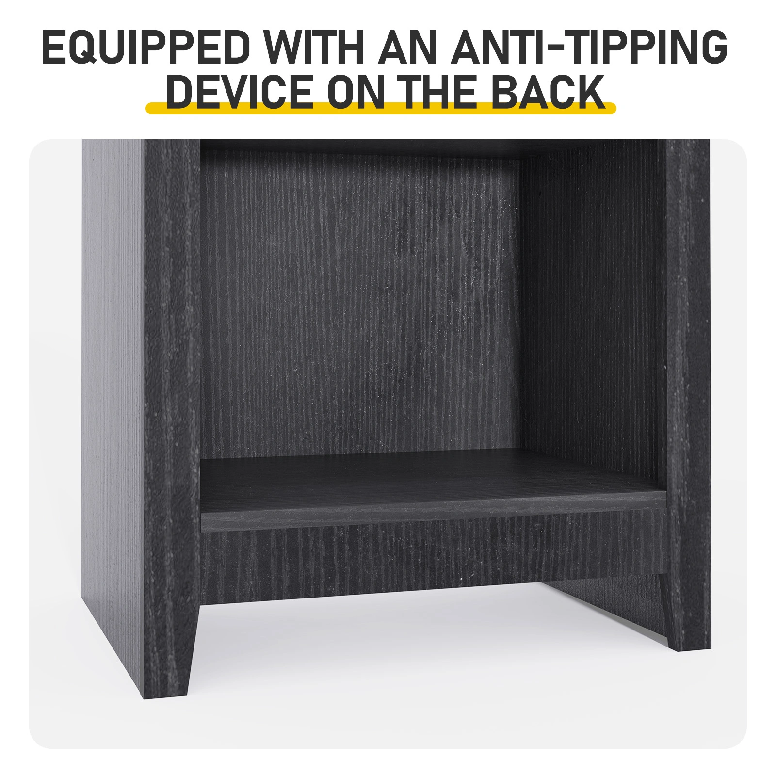 8-Tier Arched Dome Display Rack Particleboard Melamine-Faced Bookshelf 15.75*11.81*70in Black view 8