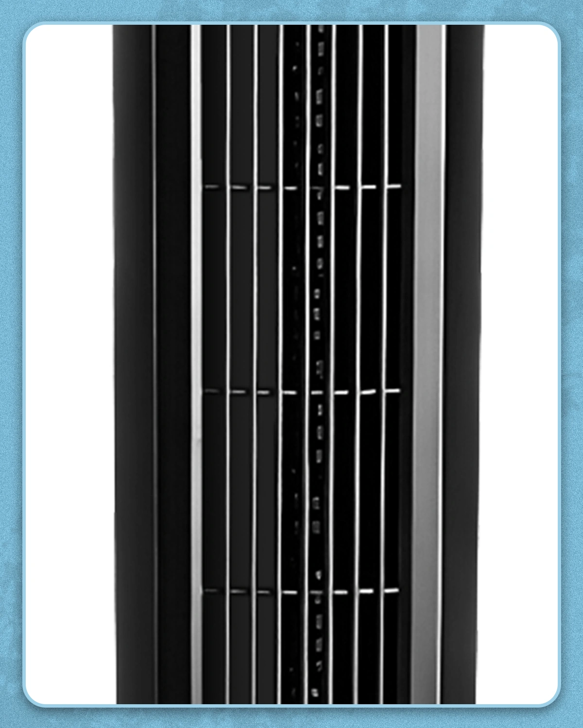 US Standard RTW-AR Tower Fan, 110V, 45W, 32 Inch Column Tower Fan, Touch Control with Remote, Plastic Body, Copper Motor, Black, 3 Speeds, 3 Wind Modes, Oscillating, 7.5-Hour Timer for Home Use view 8