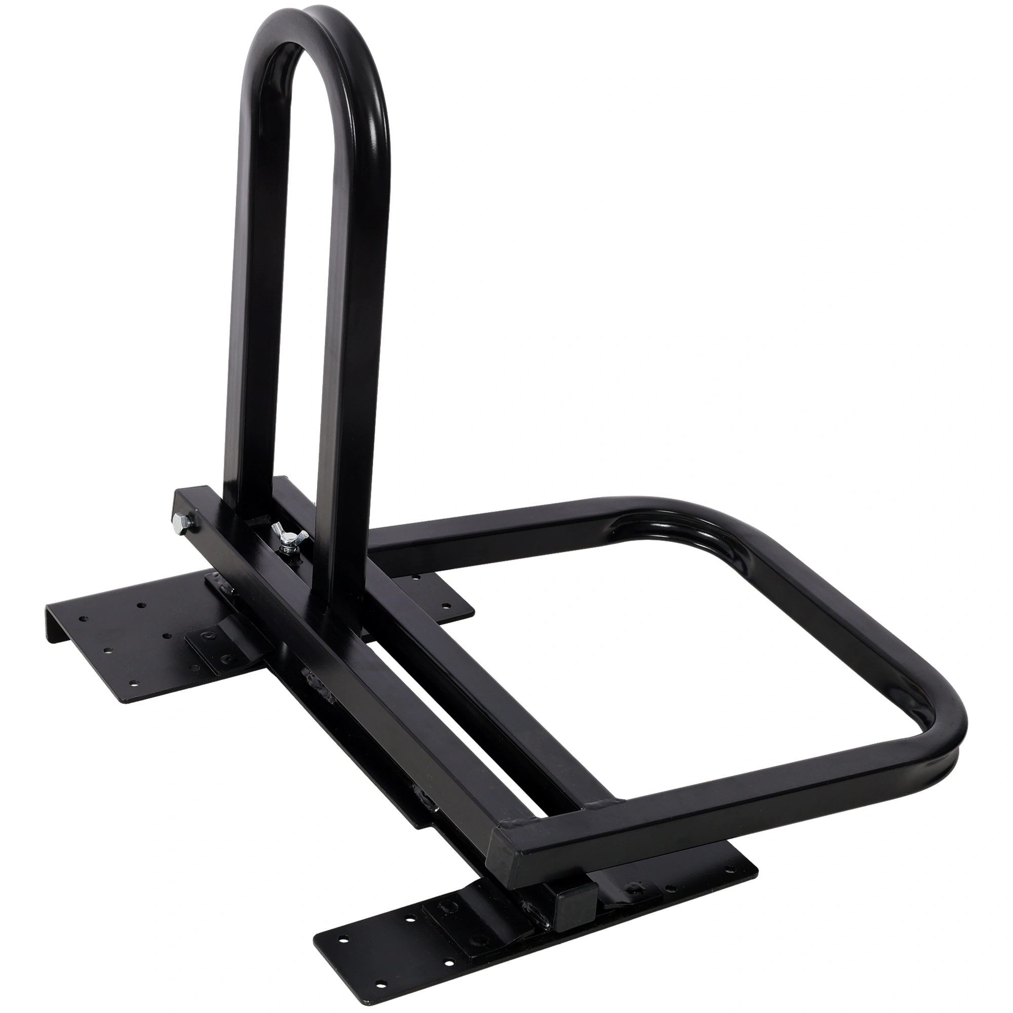 Foldable Pickup Truck Tailgate One-Step Ladder - Universal Fit. Drilling Hex Screws for Easy Install. Load Capacity: 300 LBS. Serves To Secure Items In Truck Bed view 10