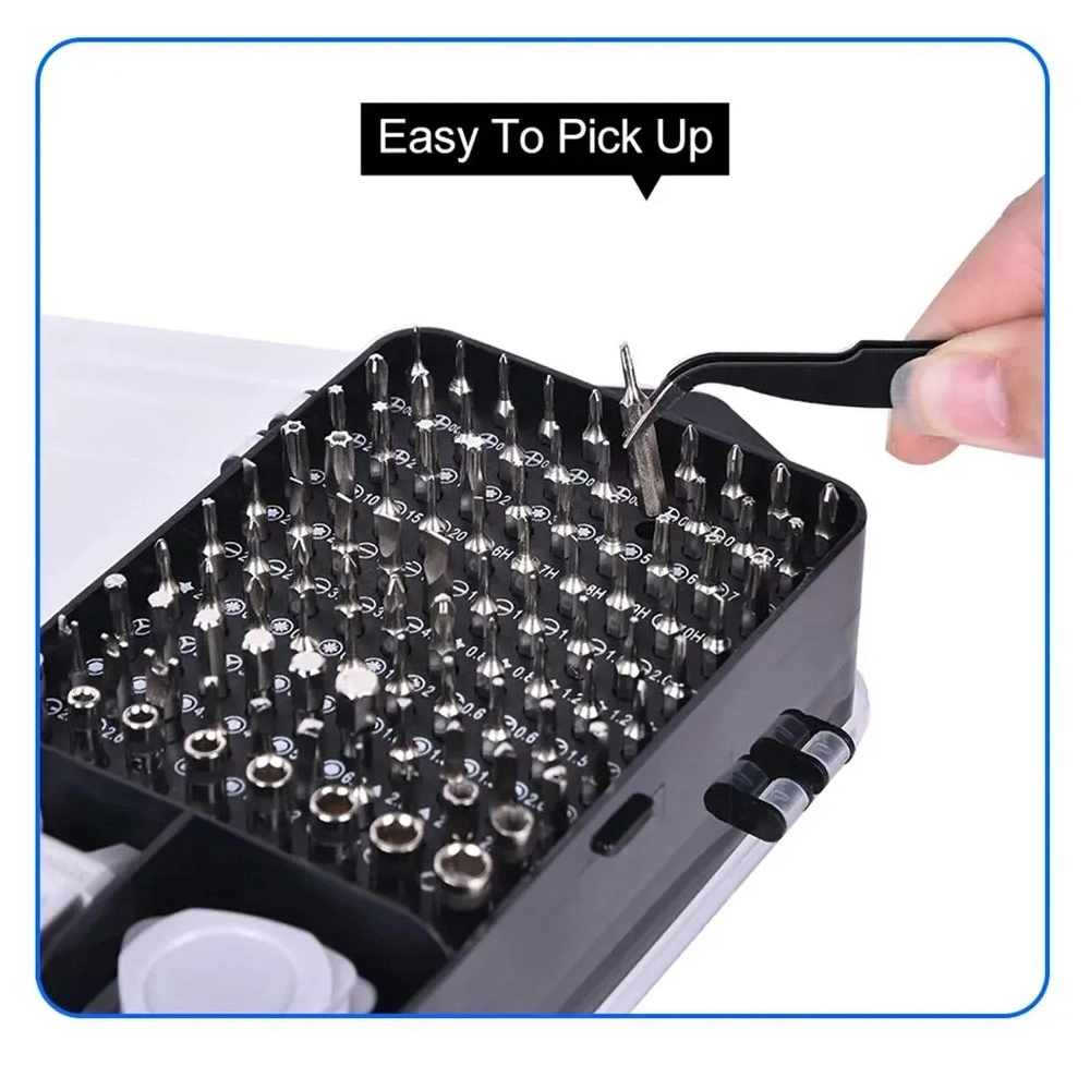 115-in-1 Mini Magnetic Precision Screwdriver Set, suitable for repairing computers, mobile phones, and electronic products. view 12