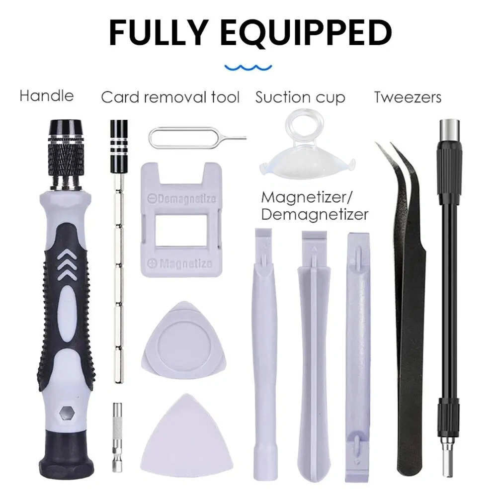 115-in-1 Mini Magnetic Precision Screwdriver Set, suitable for repairing computers, mobile phones, and electronic products. view 8