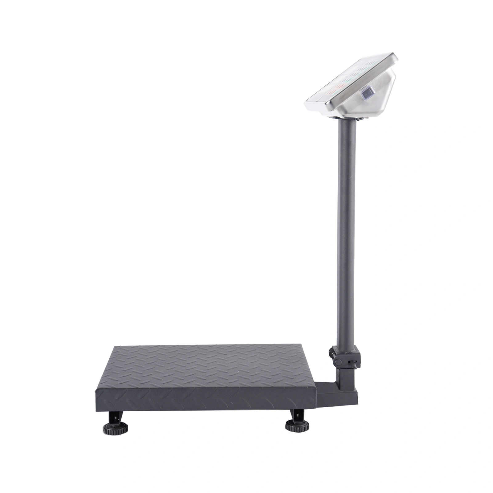 100KG/220lbs LCD Digital Personal Floor Postal Platform Scale with 30*40 Platform & 0.6mm Plate Black UK Plug view 4