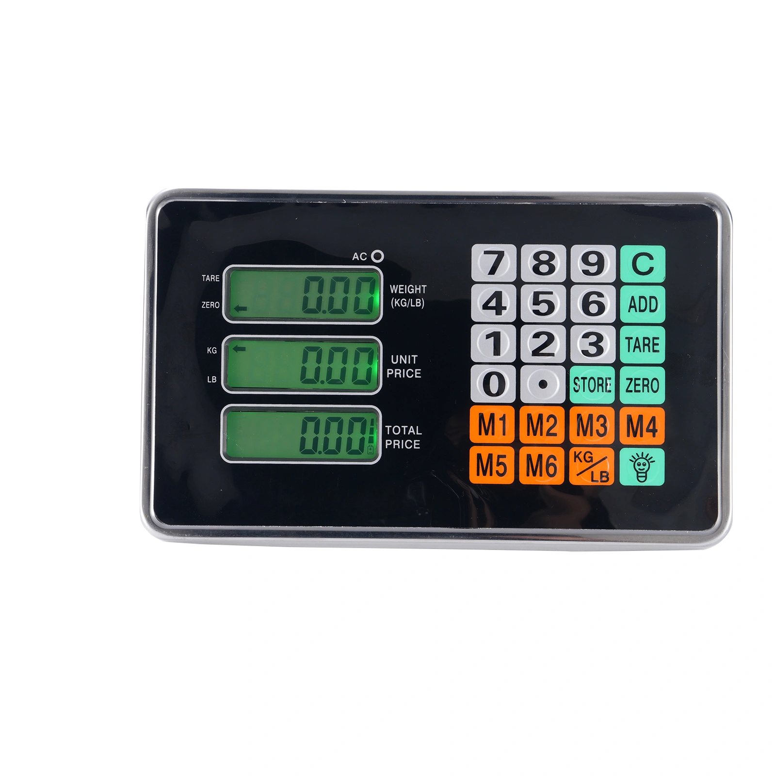 100KG/220lbs LCD Digital Personal Floor Postal Platform Scale with 30*40 Platform & 0.6mm Plate Black UK Plug view 8