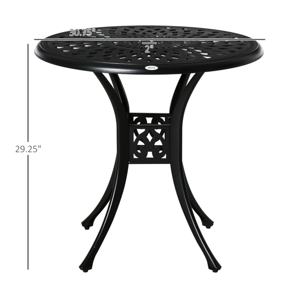 Modern Coffee Table with Storage Shelf, Multi-Function Side Table for Living Room, Bedroom, Apartment, Black view 3