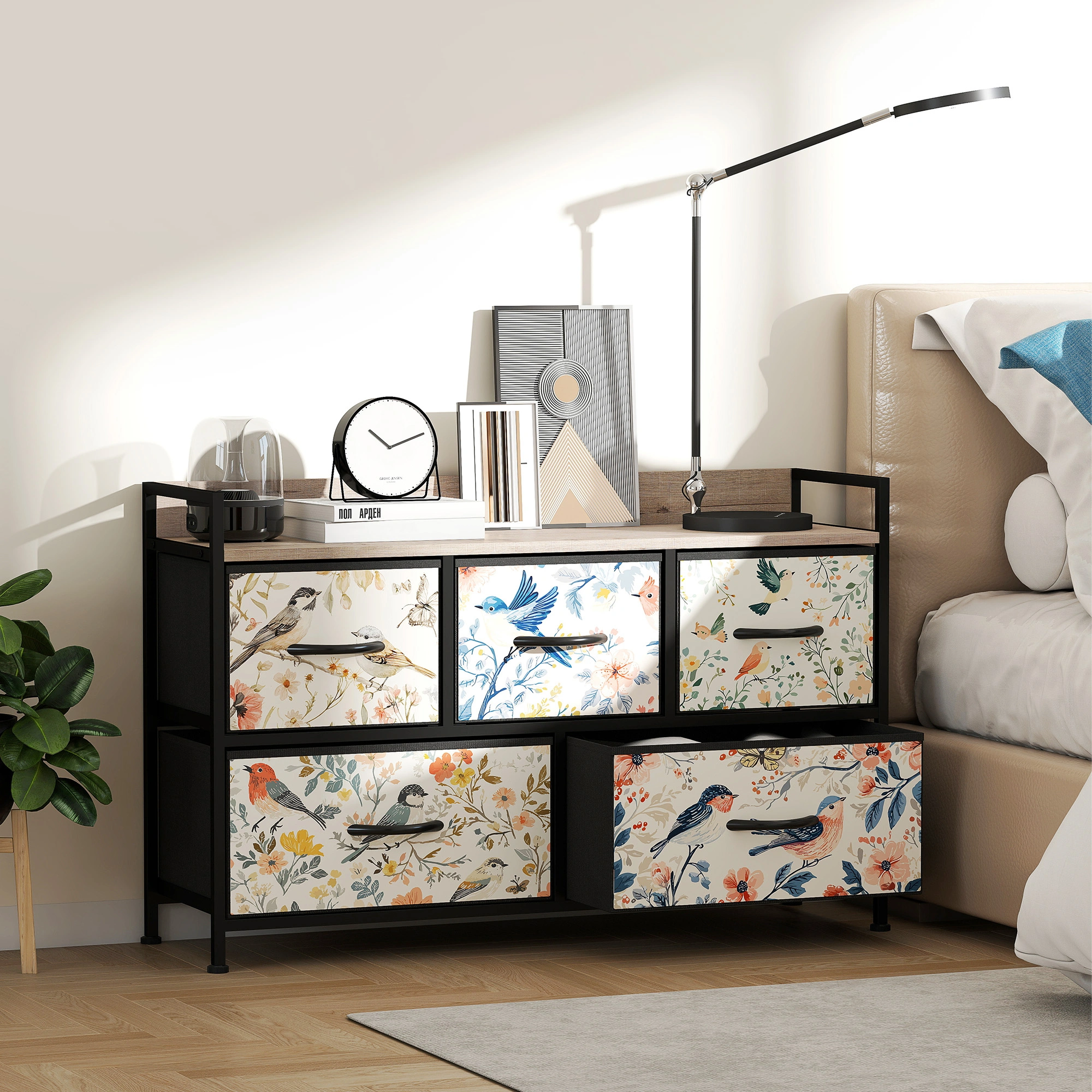 6-Cu. Ft. Kitchen Storage Cabinet with Shelves & Doors - Free-Standing Pantry Cupboard for Home Organization, Easy Assembly