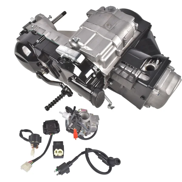 Complete Engine 150CC 4-Stroke fit for GY6 Scooter Dirt Bike Motor Short Case view 5