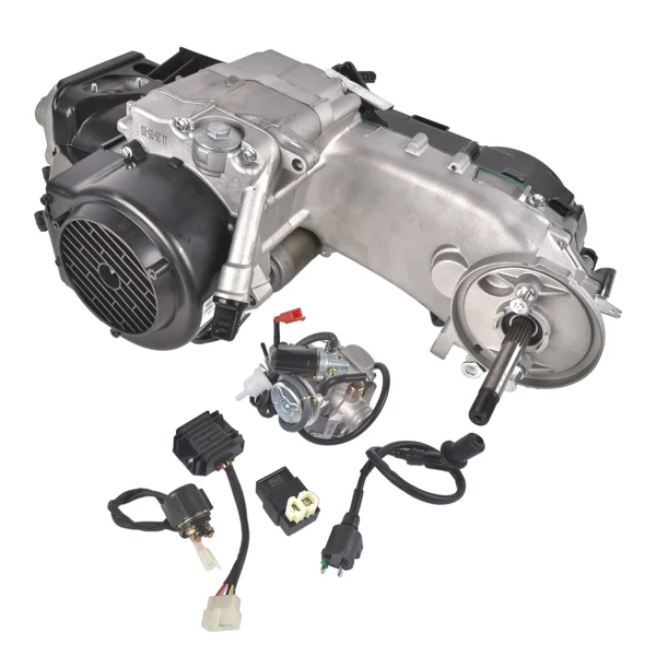 Complete Engine 150CC 4-Stroke fit for GY6 Scooter Dirt Bike Motor Short Case view 6
