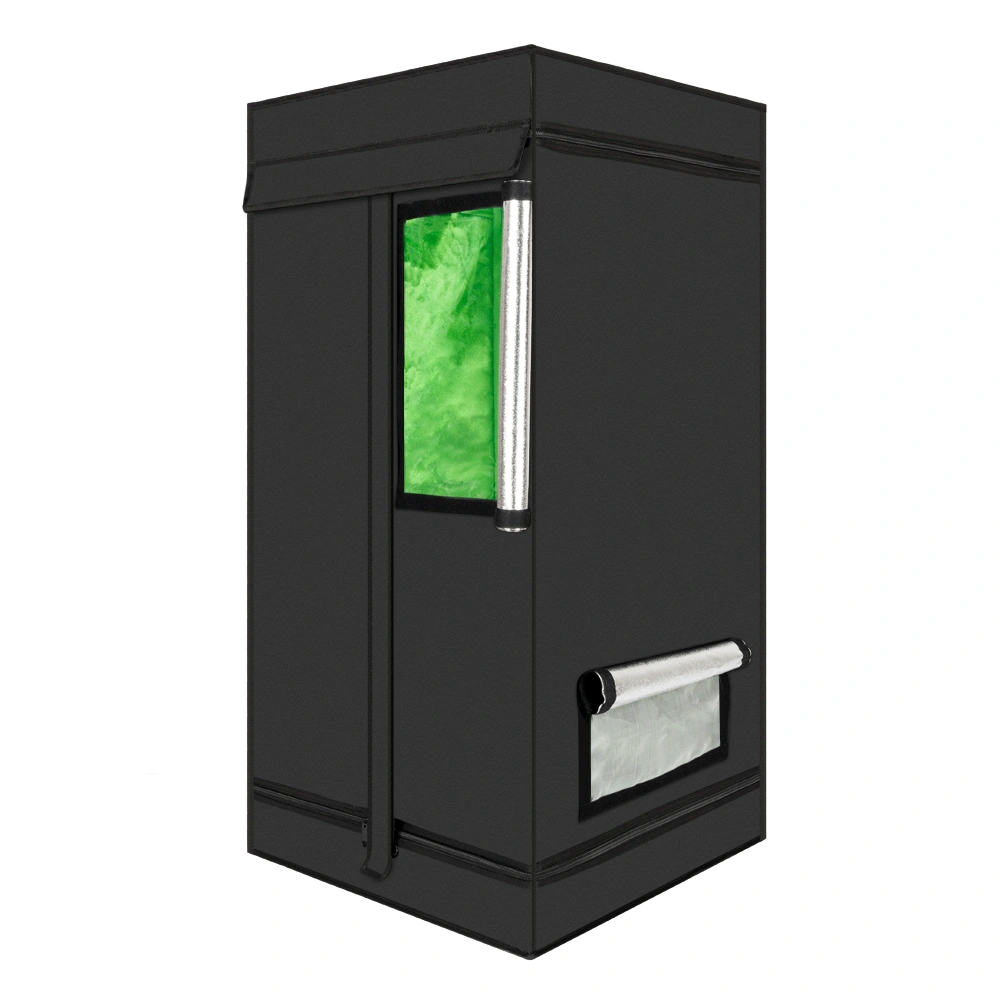 LY-60x60x120cm Green Hydroponic Plant Growing Tent - Dismountable Indoor Garden Tent with Window