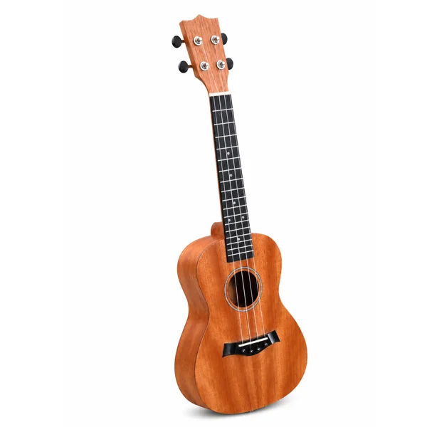 21in mahogany body rosewood fingerboard ukulele, cotton bag, capo, strap, picks*2, tuner,Strings,Dust cloth view 6