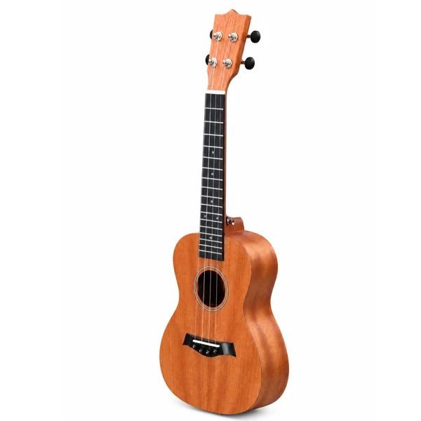 21in mahogany body rosewood fingerboard ukulele, cotton bag, capo, strap, picks*2, tuner,Strings,Dust cloth