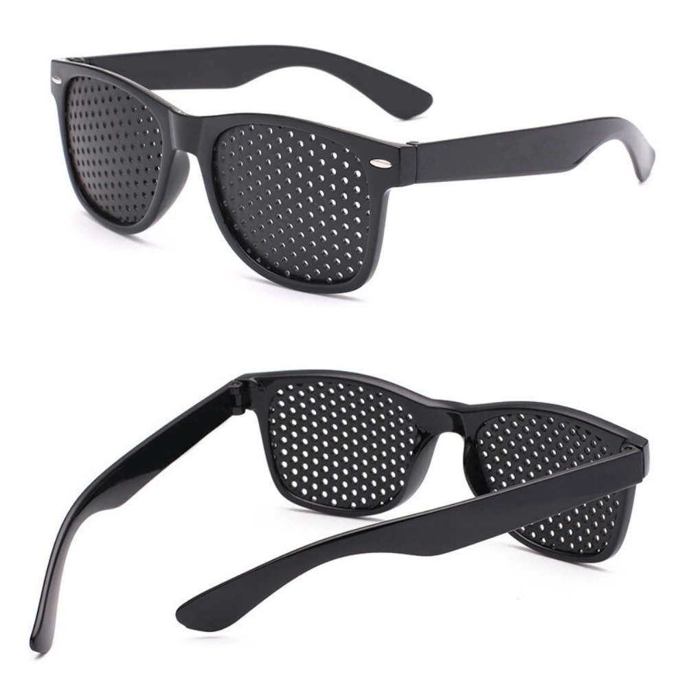 2 Pcs Pinhole Glasses Eyesight Correction Exercise Vision Training Eyewear Care view 4