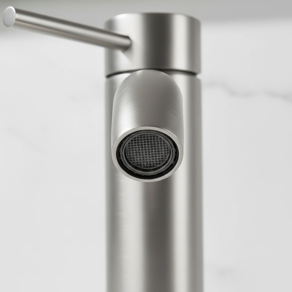 Single Handle Bathroom Faucet Lavatory Faucet Stainless Steel Single Hole-T10, Brushed Nickel[Unable ship on weekends, TK/TEMU only for pickup, only TX10643 warehouse supports GOFO] view 3