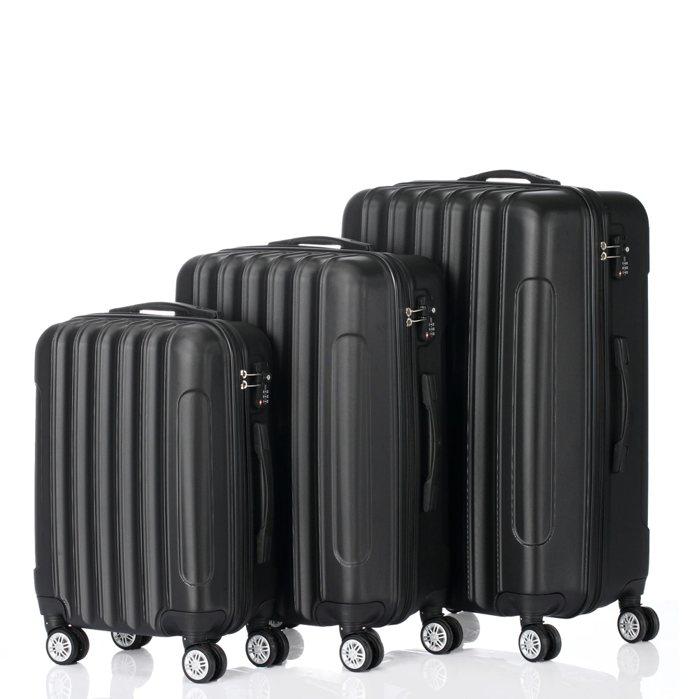 3-in-1 Multifunctional Large Capacity Traveling Storage Suitcase Black view 2