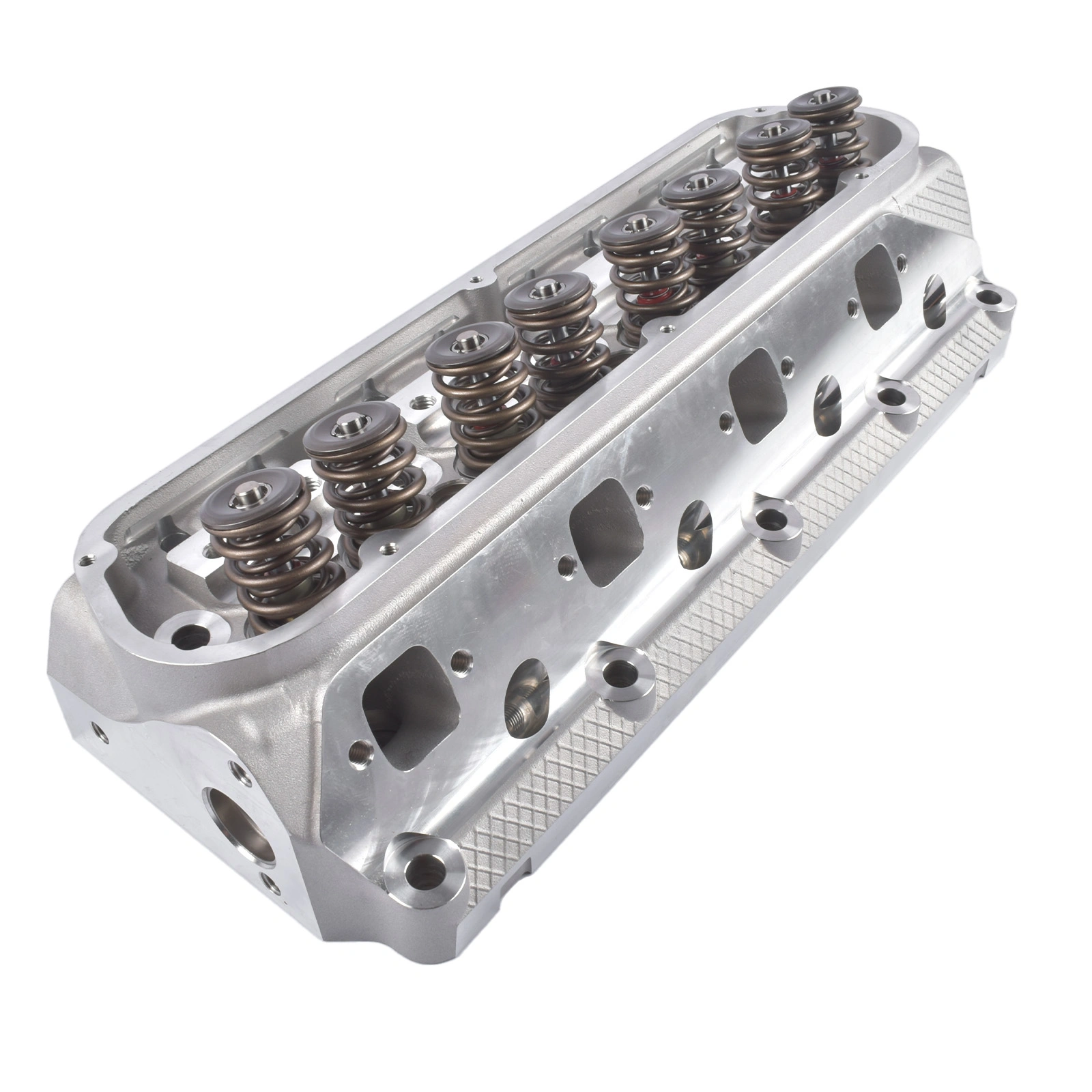 Cast Aluminum Cylinder Head Assembly 175-185cc 64cc 2.020/1.600in Replacement for Ford Small Block 289 302 351W view 2