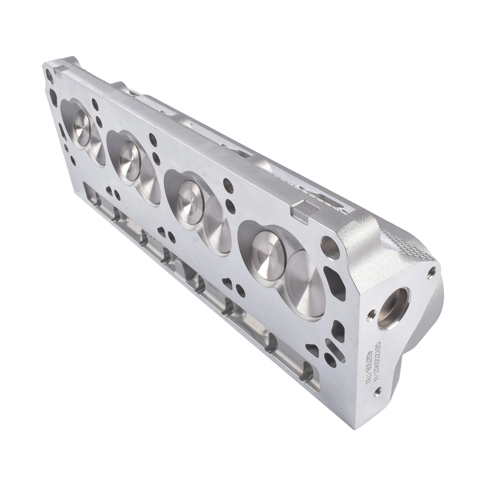 Cast Aluminum Cylinder Head Assembly 175-185cc 64cc 2.020/1.600in Replacement for Ford Small Block 289 302 351W view 5