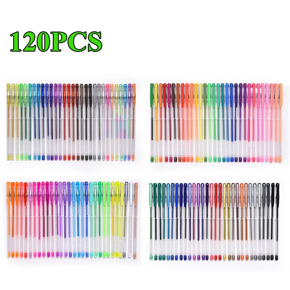 Playkidiz Gel Pens Fine Point Colored Pens for Kids Adults Coloring Drawing UK view 2