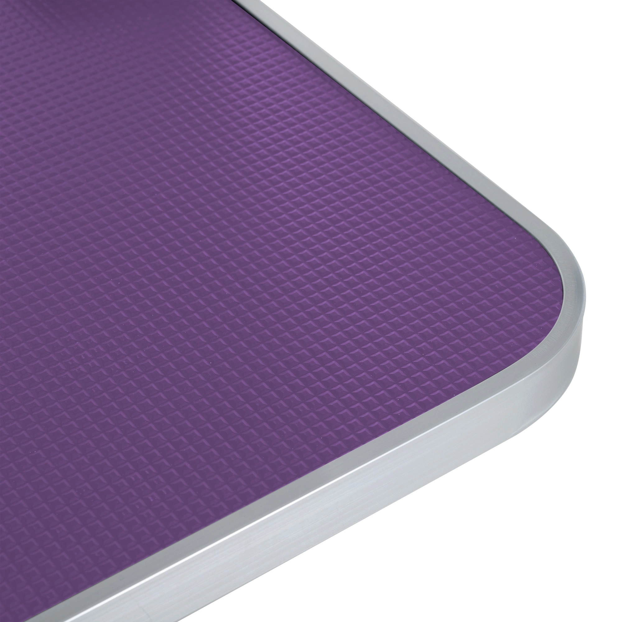 36" Folding Dog Pet Grooming Table Stainless Steel Frame Rubber Mat on Board with Adjustable Arm and Clamps pet dog Cat Grooming Table (PURPLE COLOR) view 10