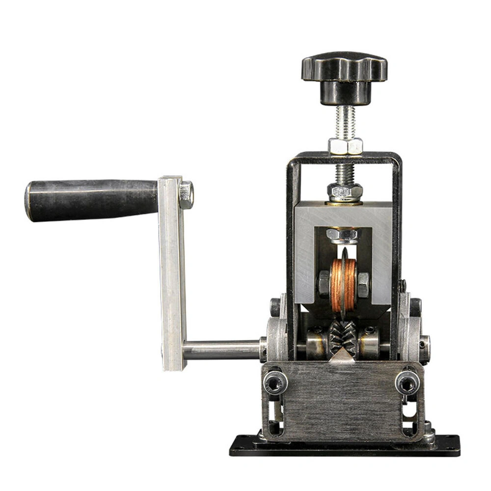 Crank Wire Stripping Machine, Cable Stripper Tool for Scrap Wire Recycling, Manual Copper Wire Extractor view 3