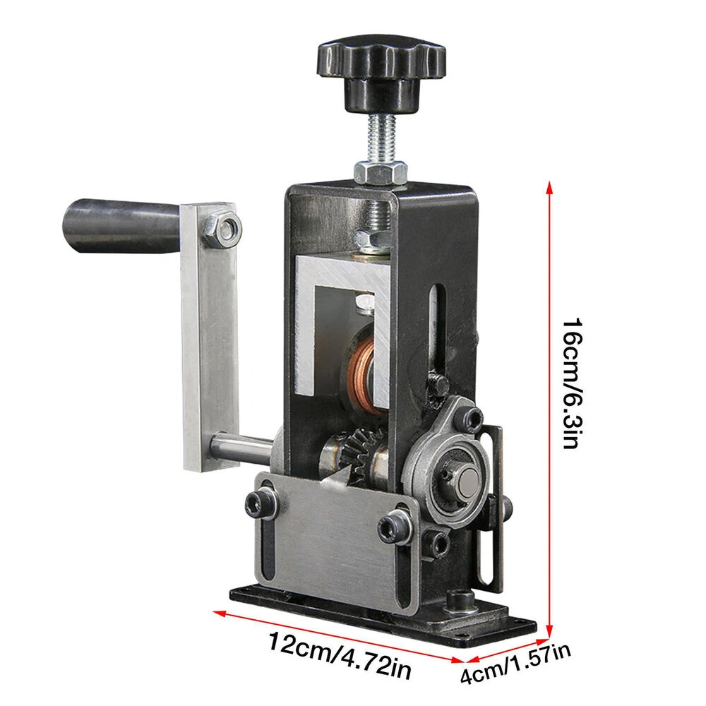 Crank Wire Stripping Machine, Cable Stripper Tool for Scrap Wire Recycling, Manual Copper Wire Extractor view 4