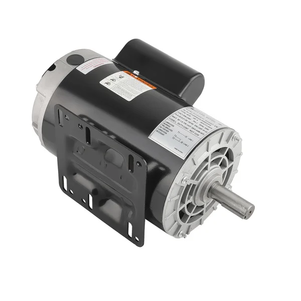 Air Compressor 5HP Compressor Duty Motor 7/8" Shaft 3450RPM 21A 56 Frame CCW view 3
