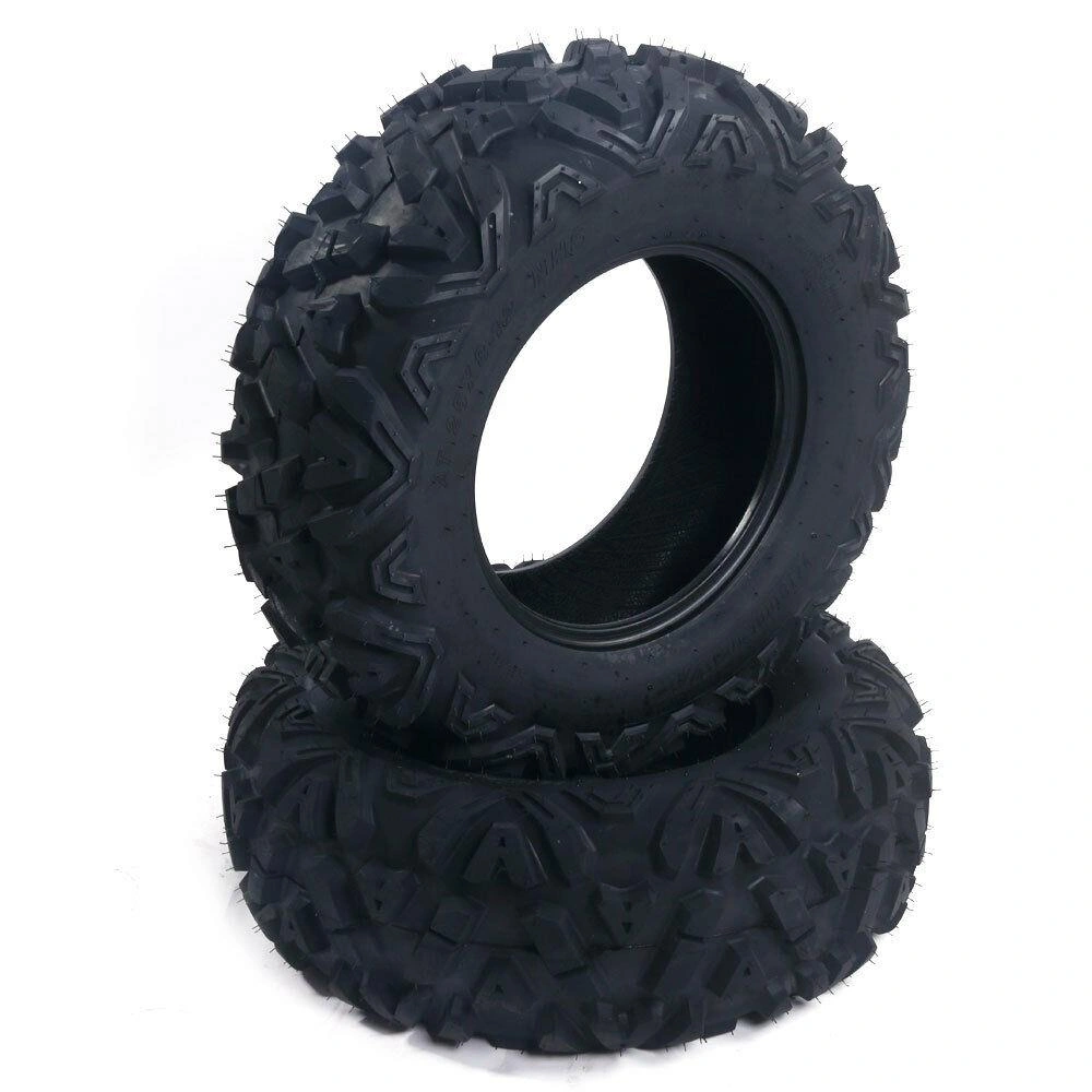 2x 26x9-12 Front ATV UTV Tires 6PR QM373 All-Terrain Off-Road with Warranty