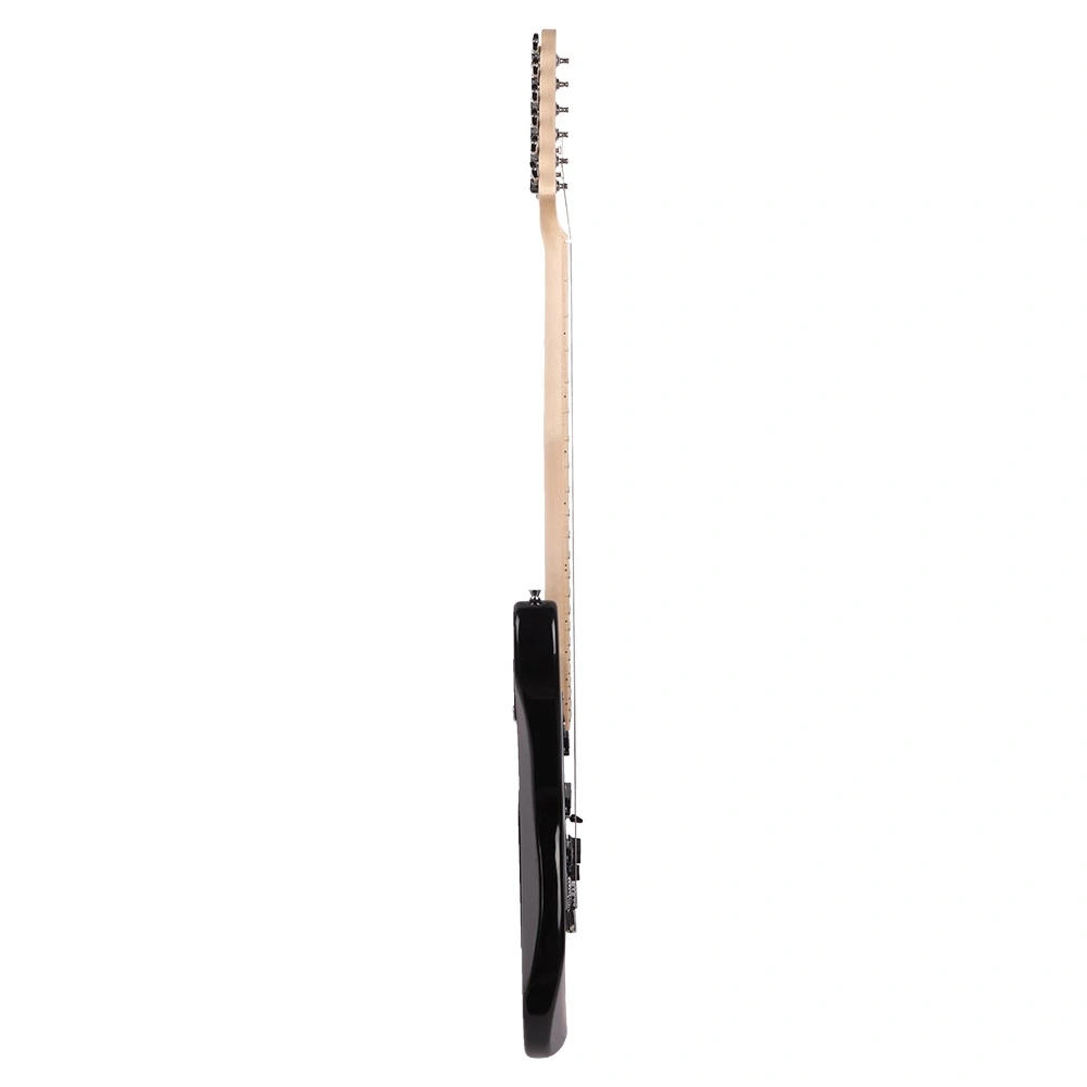 GST Stylish Electric Guitar Kit with Black Pickguard Sunset Color view 4