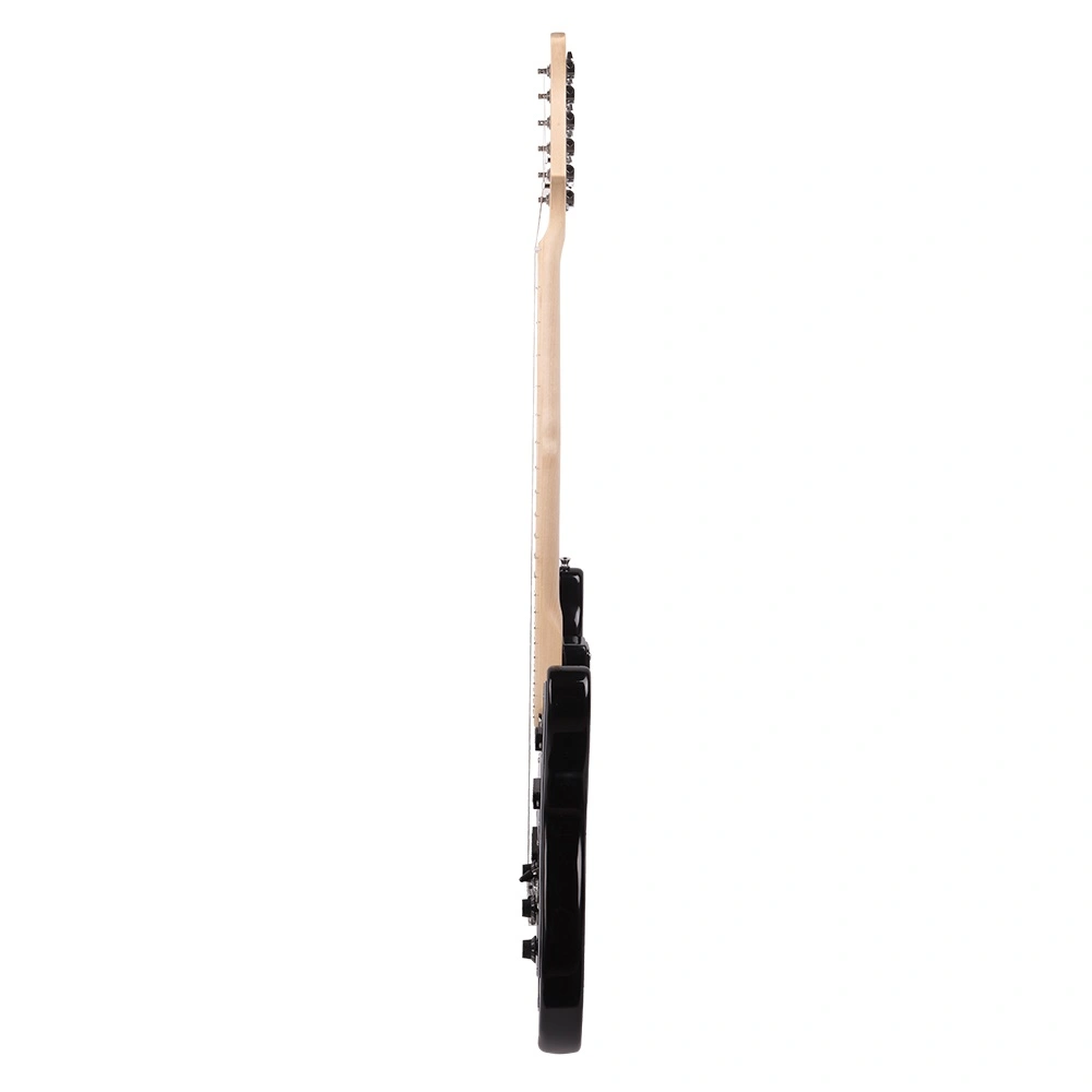 GST Stylish Electric Guitar Kit with Black Pickguard Sunset Color view 5