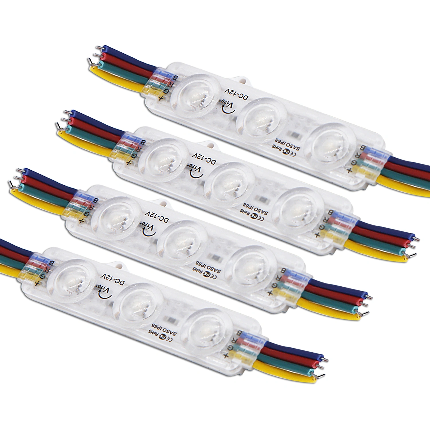 RGB 5050 LED Sign Letters Waterproof Store Window Light Kit - IP65 Outdoor Display Box for Shop Front (110V US Plug) view 16