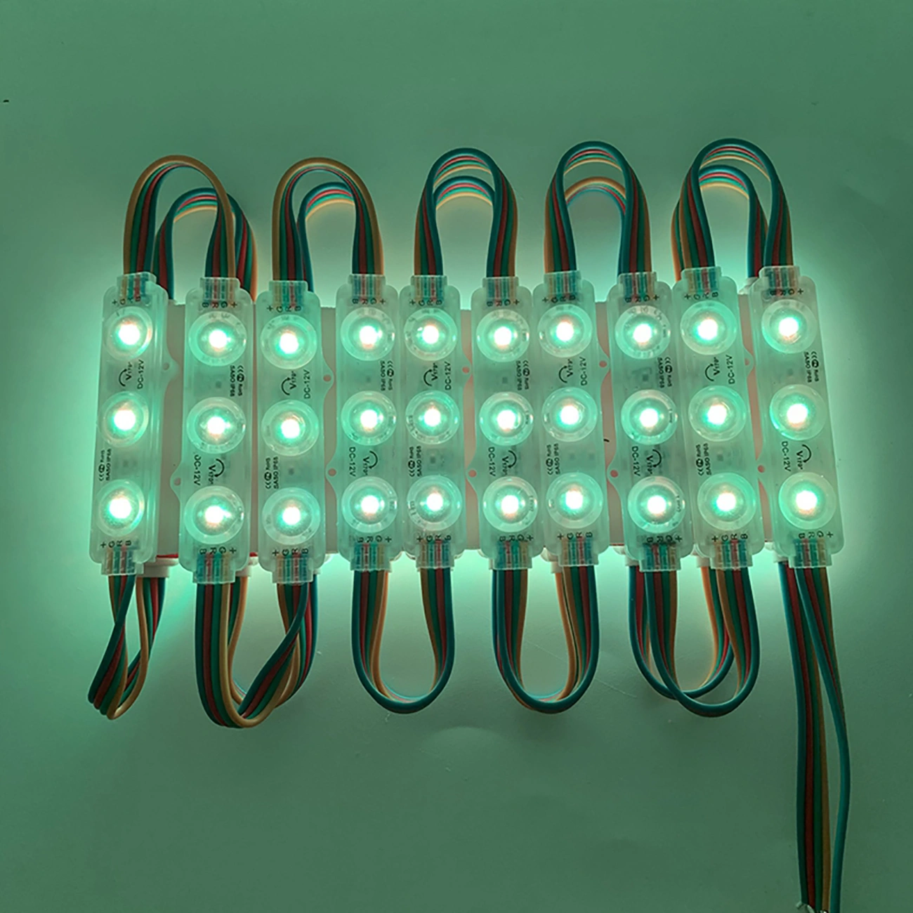 RGB 5050 LED Sign Letters Waterproof Store Window Light Kit - IP65 Outdoor Display Box for Shop Front (110V US Plug) view 21