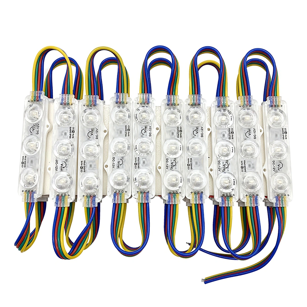 RGB 5050 LED Sign Letters Waterproof Store Window Light Kit - IP65 Outdoor Display Box for Shop Front (110V US Plug) view 22