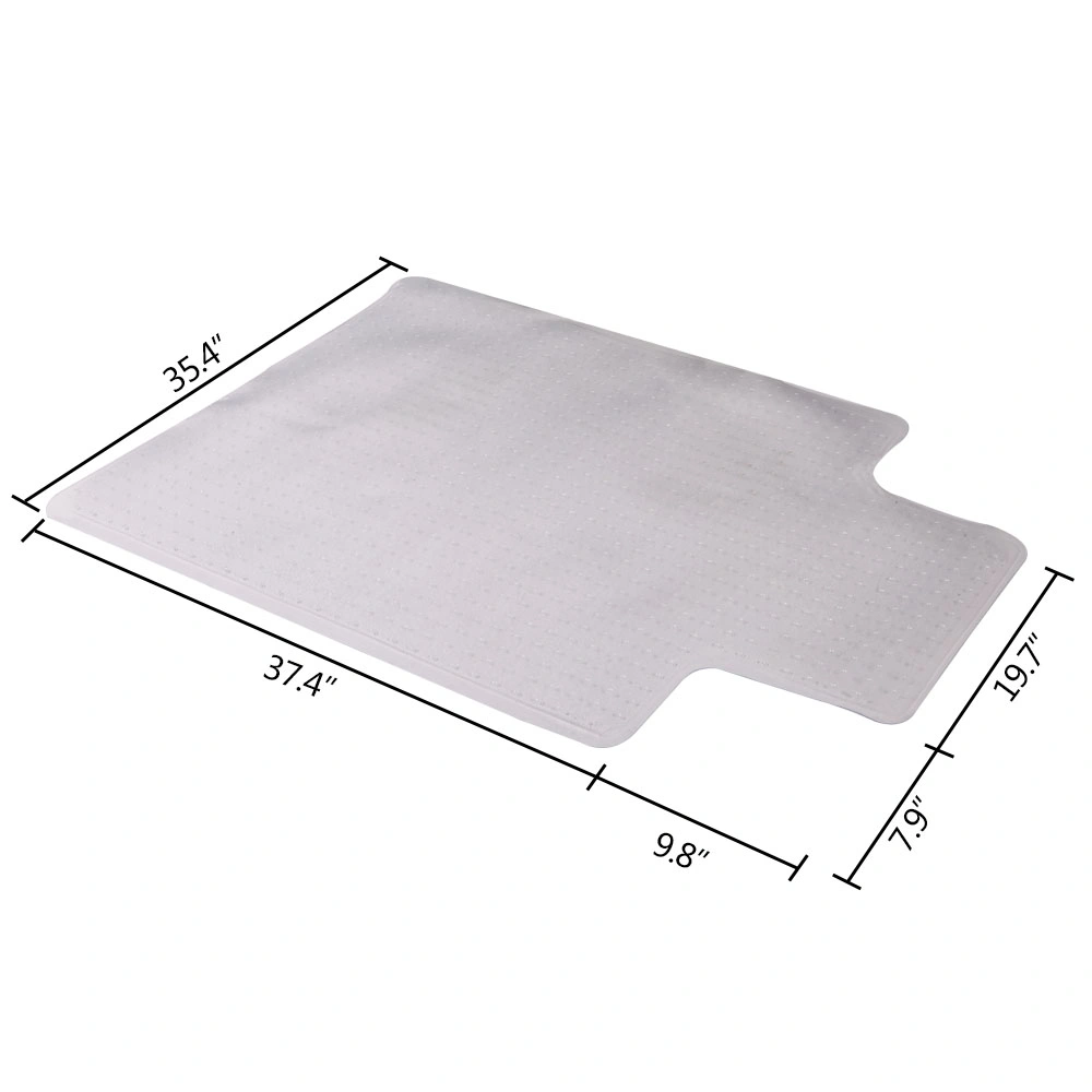 3PCS 90 x 120 x 0.2cm PVC Home-use Protective Mat for Floor Chair Transparent view 20