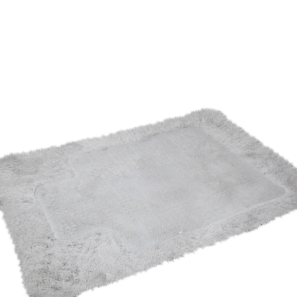 3PCS 90 x 120 x 0.2cm PVC Home-use Protective Mat for Floor Chair Transparent view 26