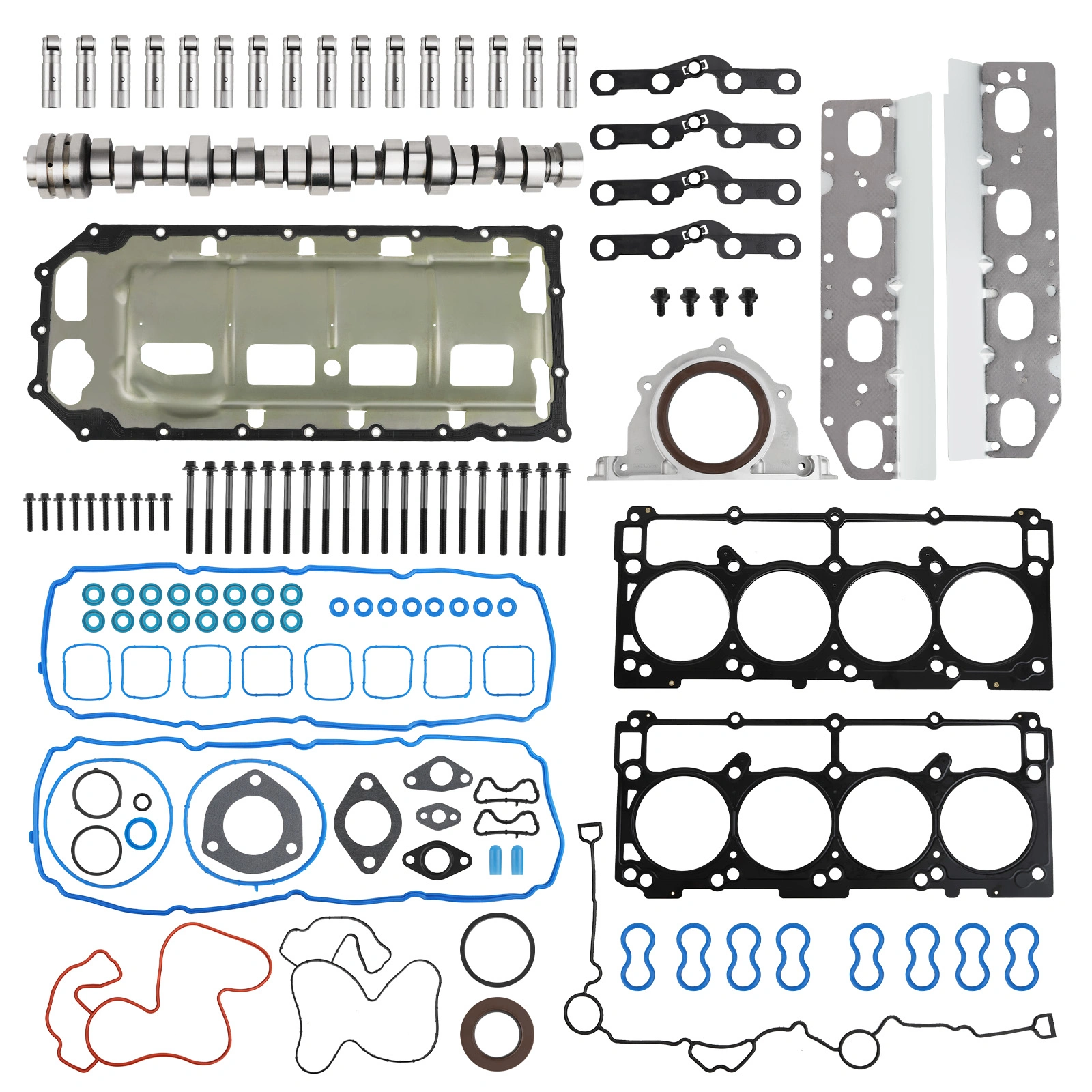 MDS Camshaft & Lifter Kit Fit For Ram 1500 5.7L V8 2011-2020 Fit For Chrysler Aspen 5.7L V8 2009 Fit For Dodge Durango 5.7L V8 2009