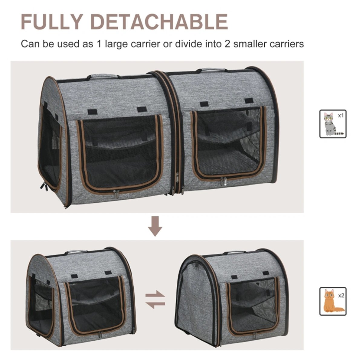 Pet Cat Carrier view 4