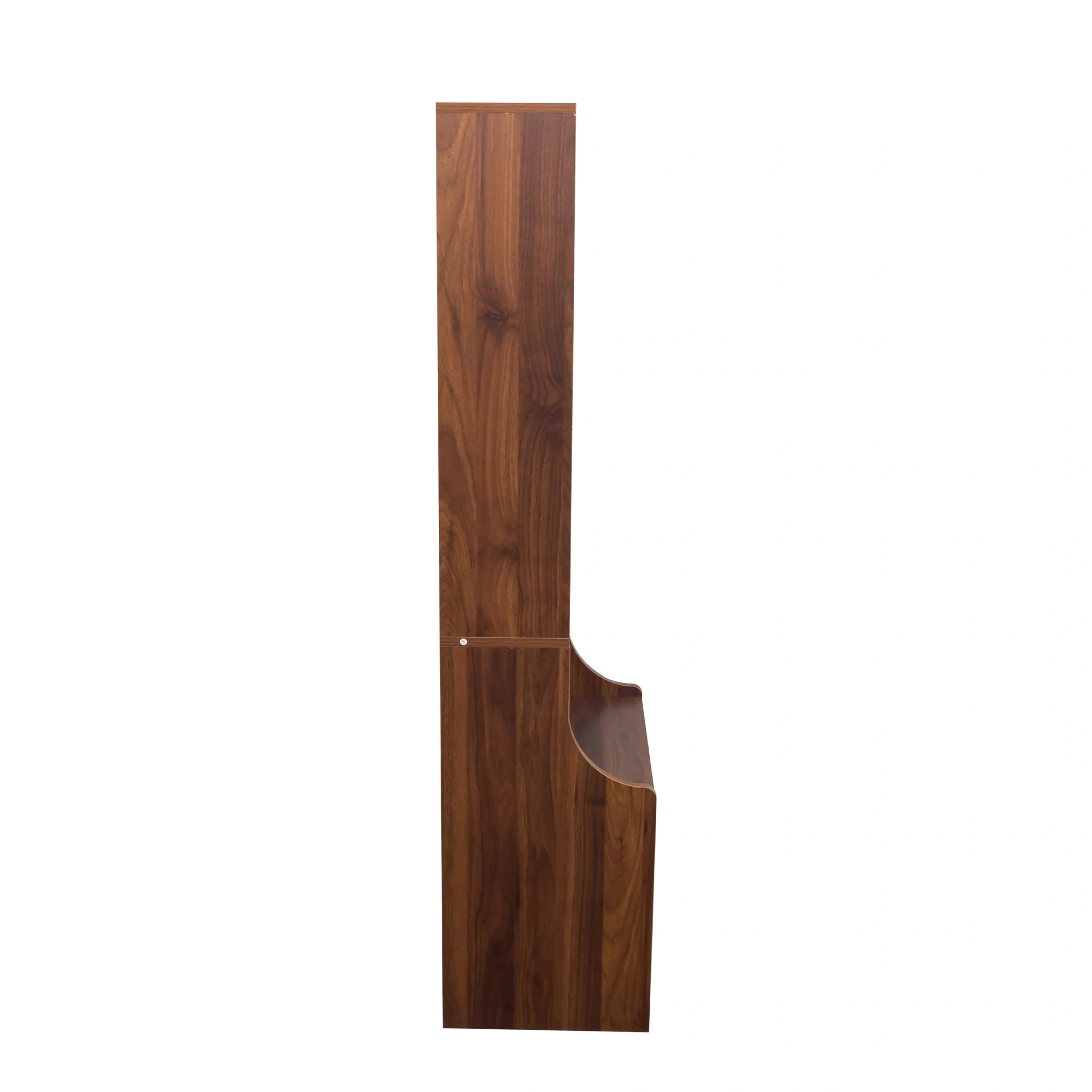 Night Stand with Bookshelf, Night Stand with 2 Storage Drawers for Bedroom view 10