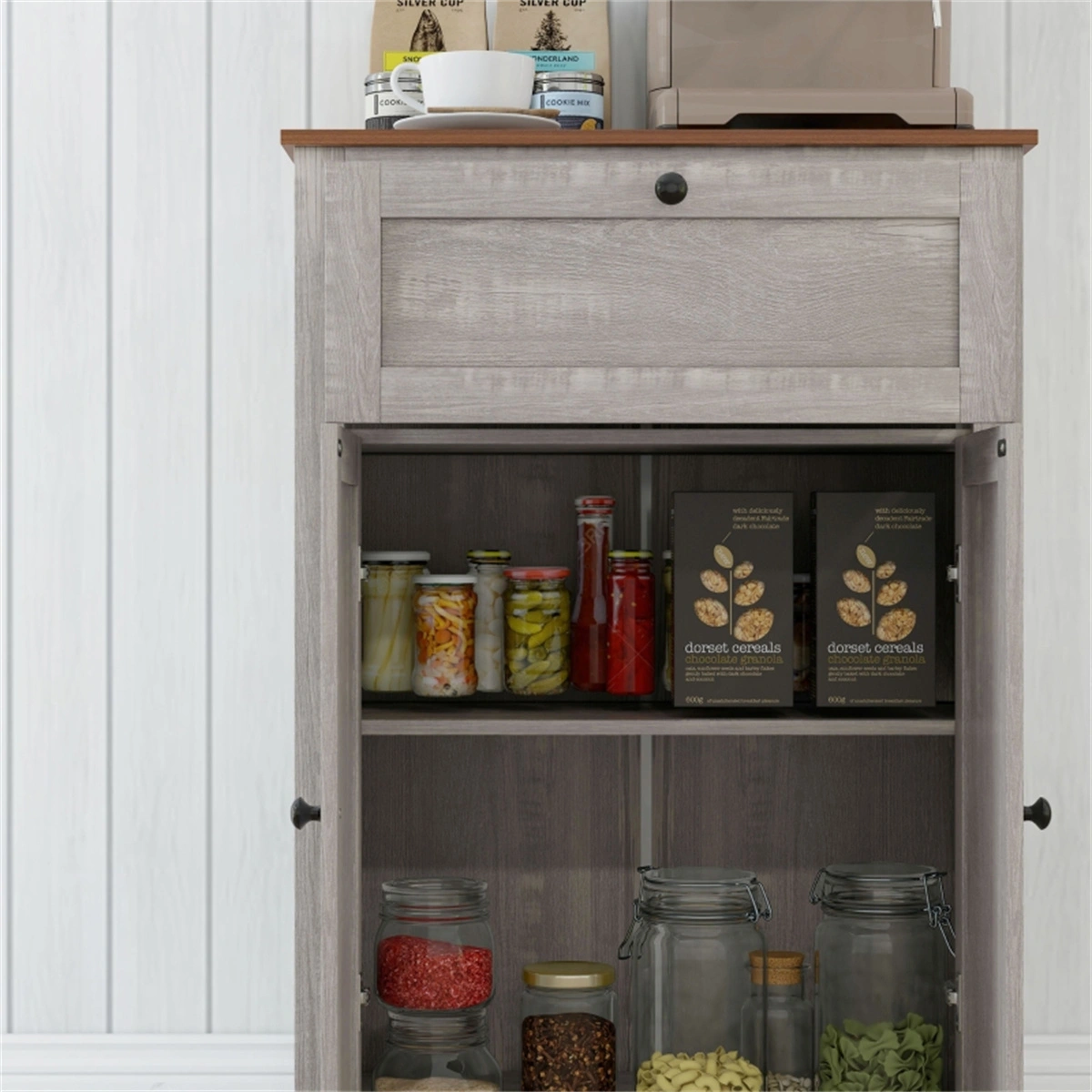 Kitchen Cart,Kitchen Storage Cabinet /Sideboard view 5